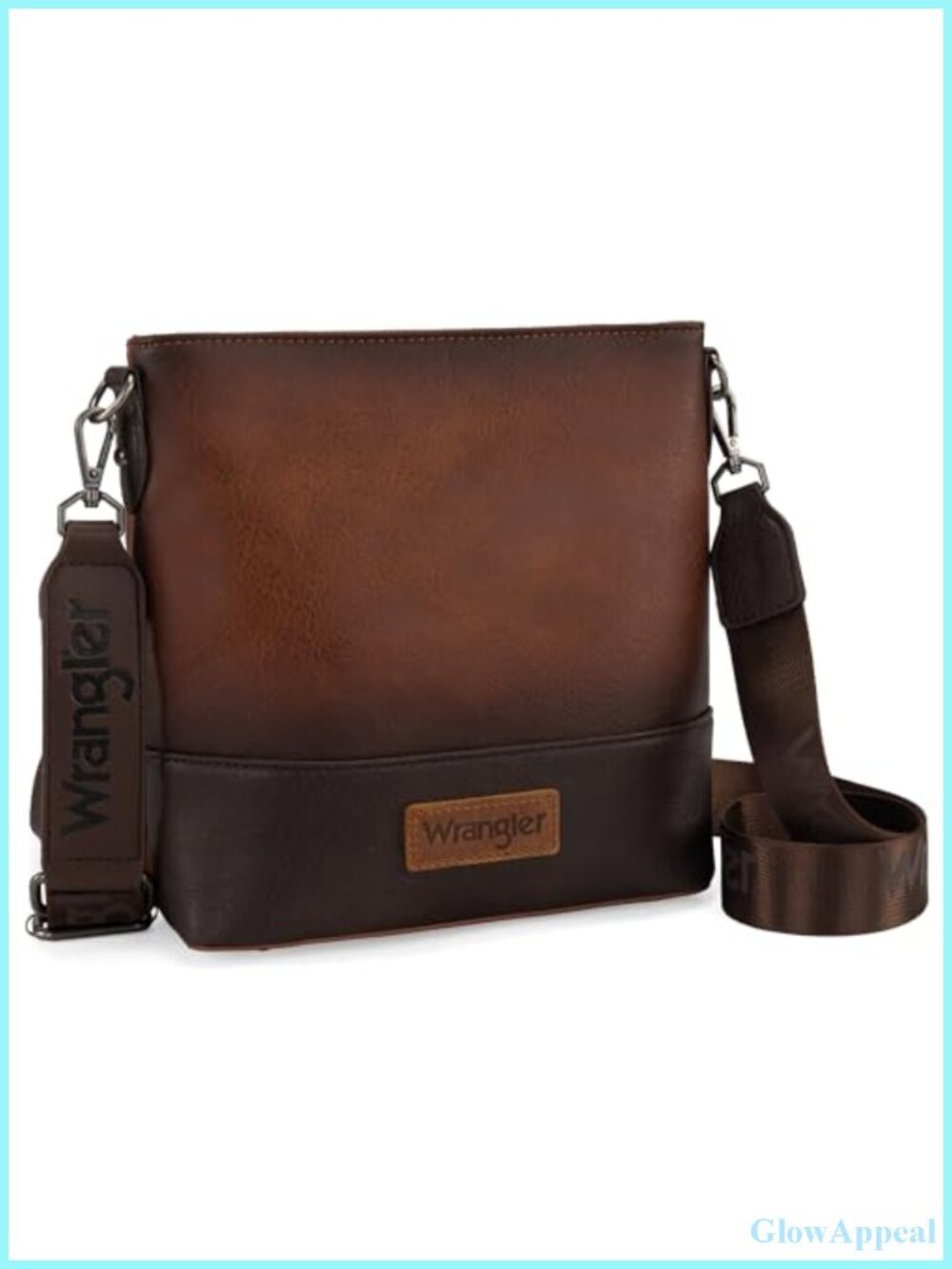 Vegan Leather Crossbody Bag Messenger Shoulder Handbag Everyday Purse